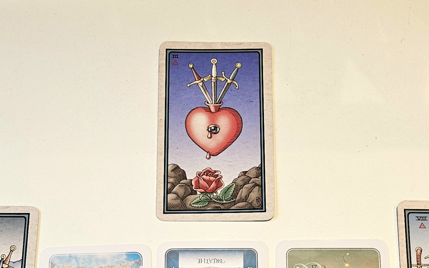 Spread anchor: Three of Swords