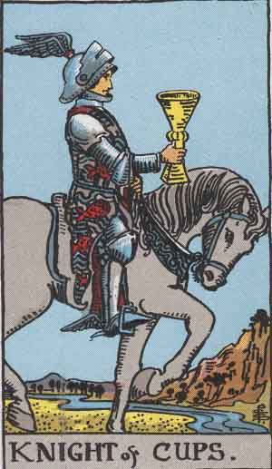 Rider-Waite-Smith Knight of Cups
